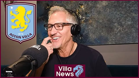 Gary Lineker was in awe of one Aston Villa player v Manchester City [Credit: The Rest is Football]