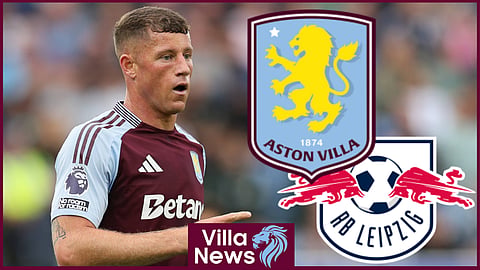 Ross Barkley scored the winner for Aston Villa v RB Leipzig [Credit: Imago]