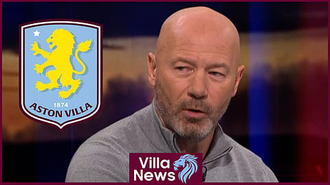 Alan Shearer commented on Aston Villa [Credit: BBC's Match of the Day]