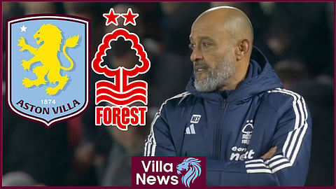 Nottingham Forest boss Nuno disappointed v Aston Villa. (Credit: MOTD)  
