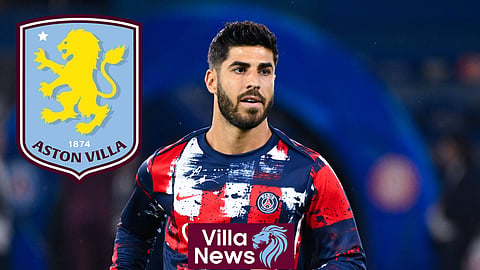 Aston Villa could move for PSG star Marco Asensio (Credit: Imago)
