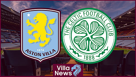Aston Villa will take on Celtic at Villa Park in the Champions League