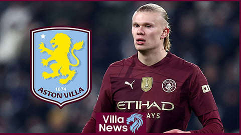 Erling Haaland's wages have been met for one player to quit Aston Villa [Credit: Imago]