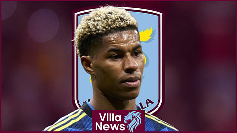 Marcus Rashford being eyed after Aston Villa agreement