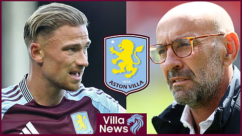 Monchi and Aston Villa right-back Matty Cash [Credit: Imago]