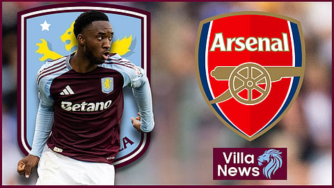 Lamare Bogarde came on for Aston Villa against Arsenal (credit: Imago)