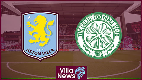 Aston Villa faced Celtic in the Champions League