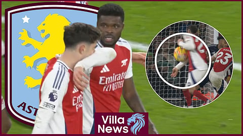 Arsenal forward Kai Havertz had a goal ruled out v Aston Villa [credit: Match of the Day]