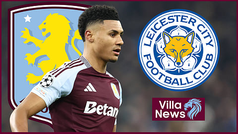 Ollie Watkins struggled for Aston Villa against Leicester City (credit: Imago)