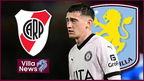 Aston Villa could keep Louie Barry after a new River Plate update (credit: Imago)