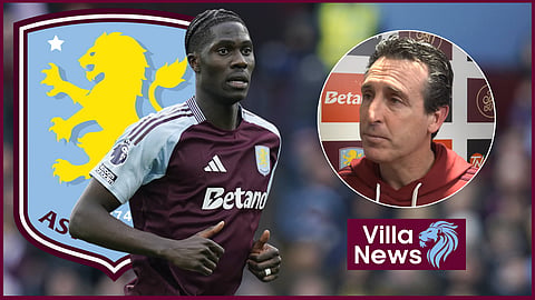 Amadou Onana could be boosted by an Unai Emery comment at Aston Villa [credit: Imago and Aston Villa Football Club YouTube]