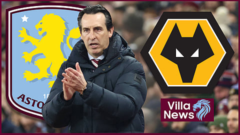 Unai Emery is preparing ahead of Aston Villa v Wolves (credit: Imago)
