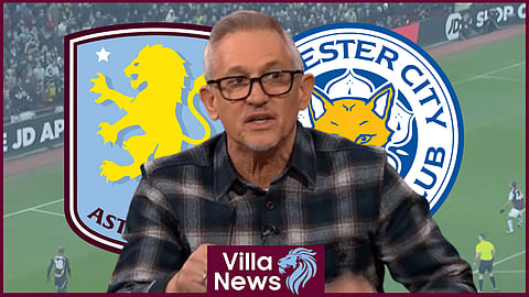 Gary Lineker assesses Aston Villa v Leicester. (Credit - BBC iPlayer)