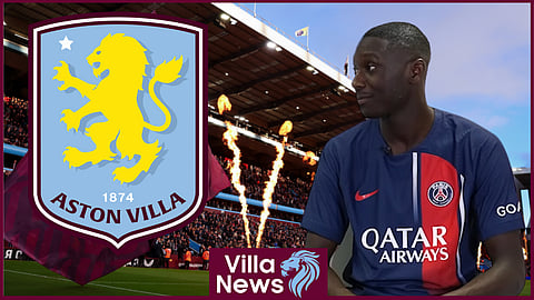 Aston Villa want to sign Randal Kolo Muani. (Credit: Imago/PSG YouTube)
