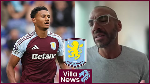 Stan Collymore baffled by what Aston Villa fans have said about Ollie Watkins. Credit: Imago / talkSPORT YouTube