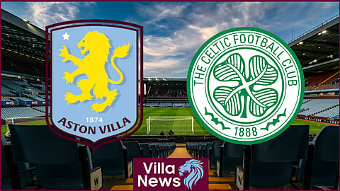 Aston Villa faced Celtic in the Champions League