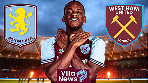 Jhon Duran has been linked with a move from Aston Villa to West Ham [Credit: Imago]