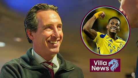 Aston Villa and Unai Emery agreed to sell Jhon Duran to Al-Nassr [credit: Al Nassr on X and Imago]