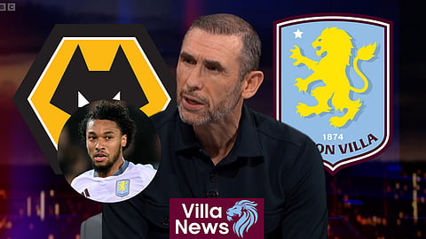 Martin Keown blasted Boubacar Kamara after Wolves v Aston Villa. (Credit: Imago/MOTD)