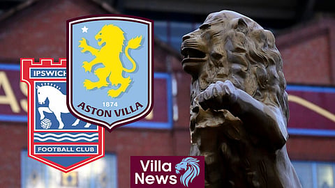 Aston Villa are set to face Ipswich Town at Villa Park