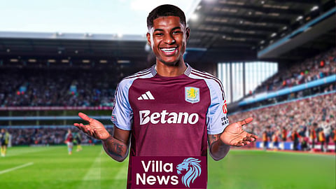 Aston Villa have signed Marcus Rashford on loan [Credit: Hasan Karim]