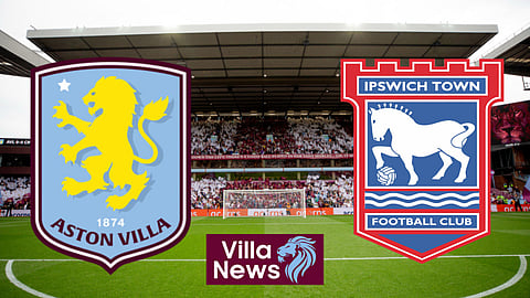 Aston Villa took on Ipswich Town at Villa Park