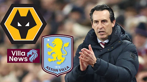 Unai Emery's Aston Villa lost to Wolves [Credit: Imago]