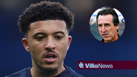 Jadon Sancho starts in Brentford vs Aston Villa - His debut by the numbers