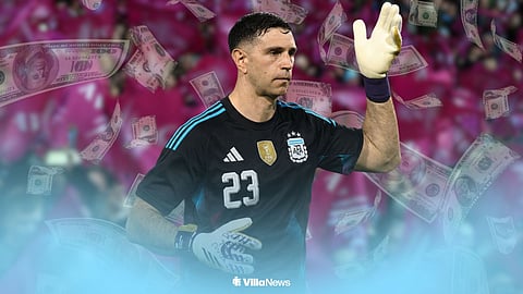 Emi Martinez to set sights on Aston Villa exit after World Cup, agent to bag 'big money' fee