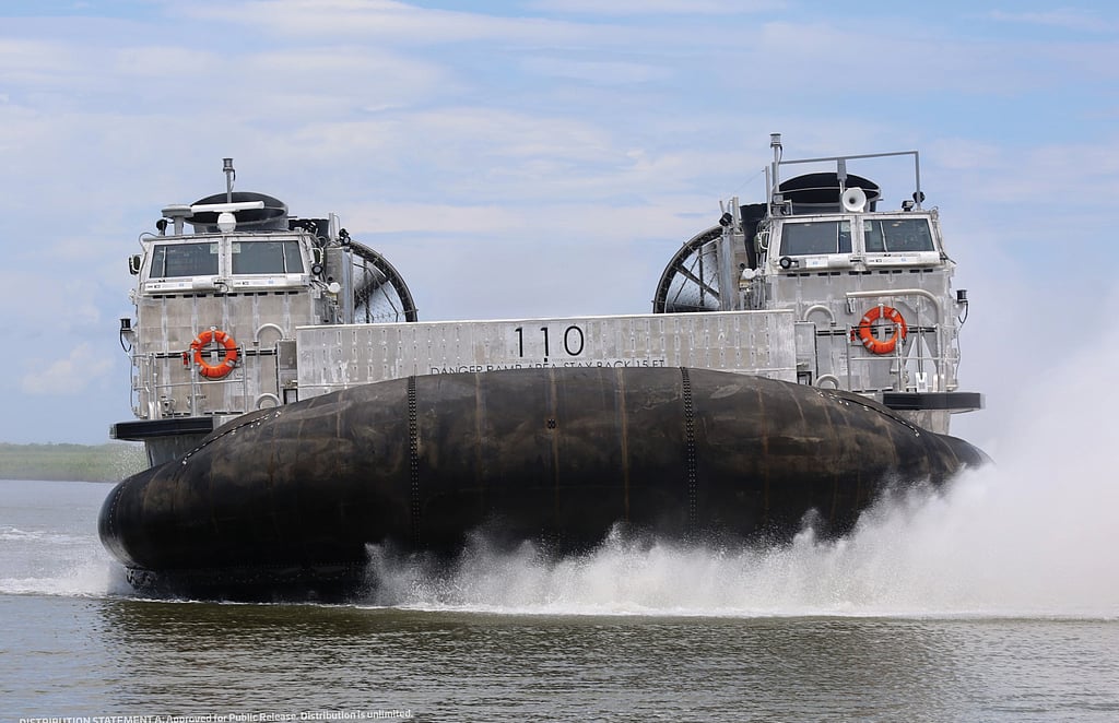 LCAC 110: US Navy's Newest Ship to Shore Connector Delivered