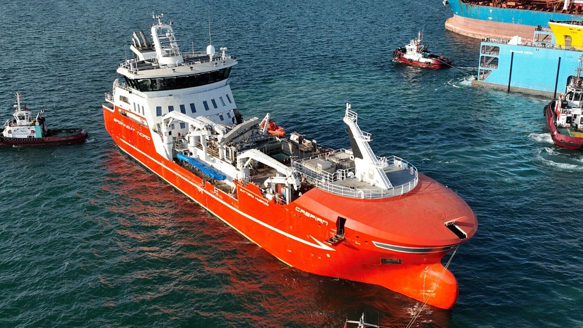 New Hybrid Wellboat Caspian to Boost Sustainable Fish Farming in Norway