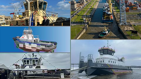 Tug News Roundup | December 10 – Belgian and Japanese electric tugs, Russian inland pusher and more