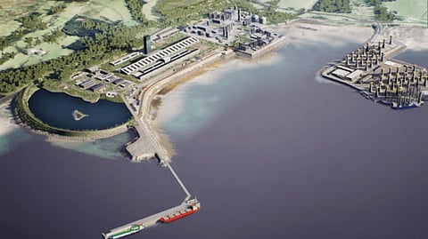 Artist's impression of the expanded Ayrshire marine yard