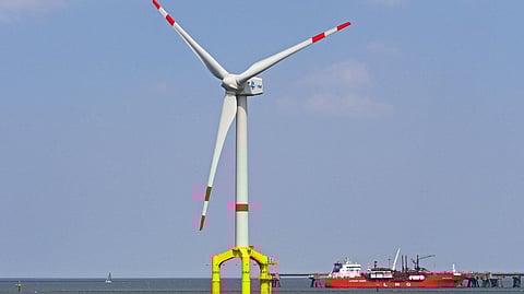 Offshore wind turbine (representative photo only)