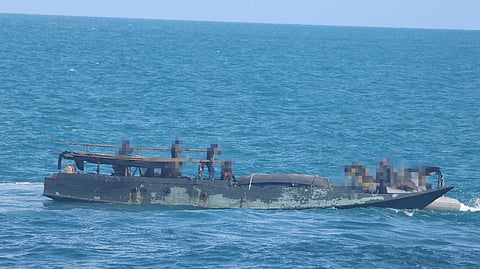 Indonesian vessel apprehended for illegal fishing