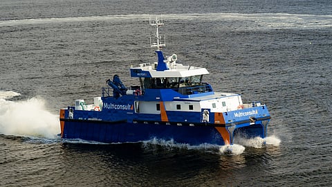 Multicat – Catamaran drillboat to support Norwegian coastal research activities