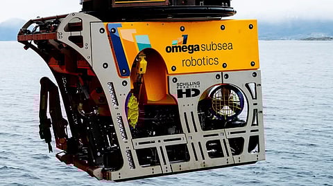 An Omega Subsea Robotics ROV