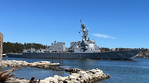 USS John Basilone Arleigh Burke class US Navy General Dynamics Bath Iron Works