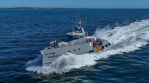 Guardian 14, Homeland Integrated Offshore Services' new fast patrol boat