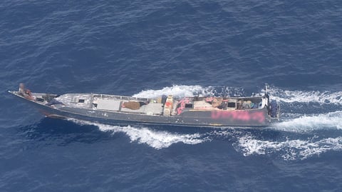 Illegal foreign fishing vessel