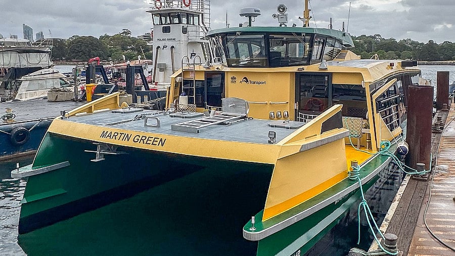 Australian operator welcomes new commuter ferry to fleet