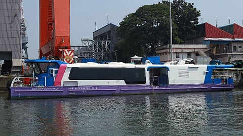 Kochi Metro Rail's newest hybrid ferry