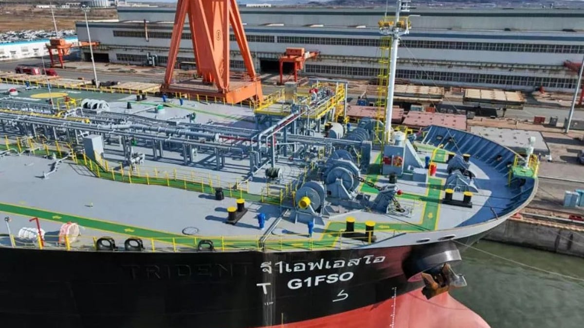 Fso40 Chinese yard completes FSO conversion for Thailand's Truth Maritime ...