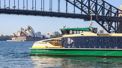 John Nutt, a vessel operated by Transdev Sydney Ferries (representative photo only)