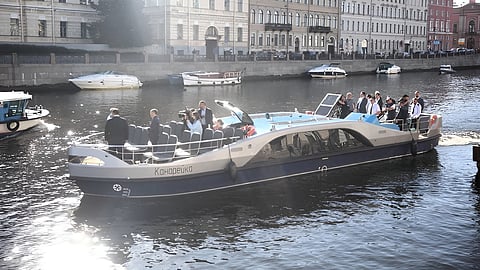 Kanareyka – Electric day tour boat for operation in Saint Petersburg, Russia