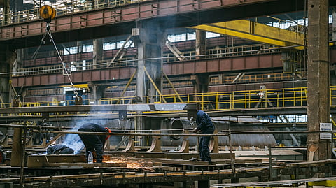 Laying of the keel of the future Belgian Navy mine countermeasures vessel Liege