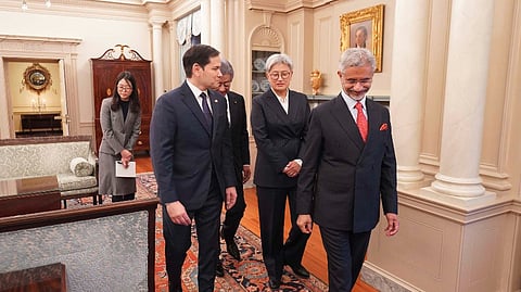 Marco Rubio, Australia's Penny Wong, India's Subrahmanyam Jaishankar and Japan's Takeshi Iwaya