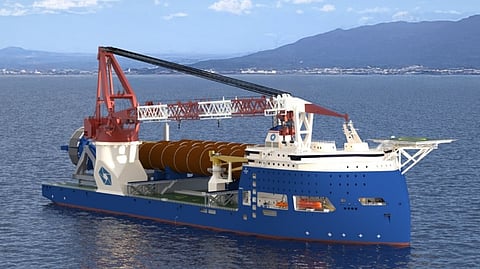 Heavy lift ship, artist's impression