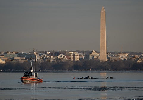 Coast guard cutter responds to Potomac River airline disaster