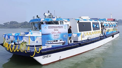 Dheu – Solar electric commuter catamaran to serve India's West Bengal state